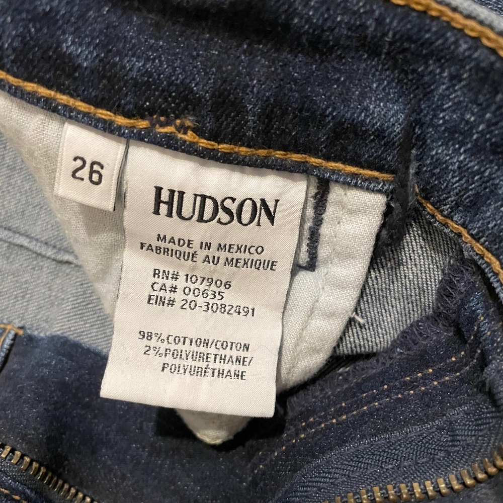 Hudson high rise kooper nwt size26